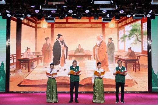 清晰展现出全校师生积极参与读书活动的